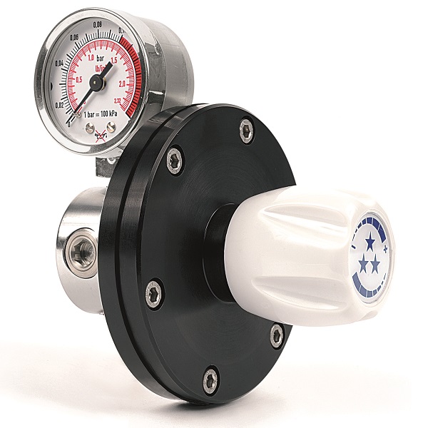 Diaphragm low pressure regulator for very low outlet pressure - S20-0.1